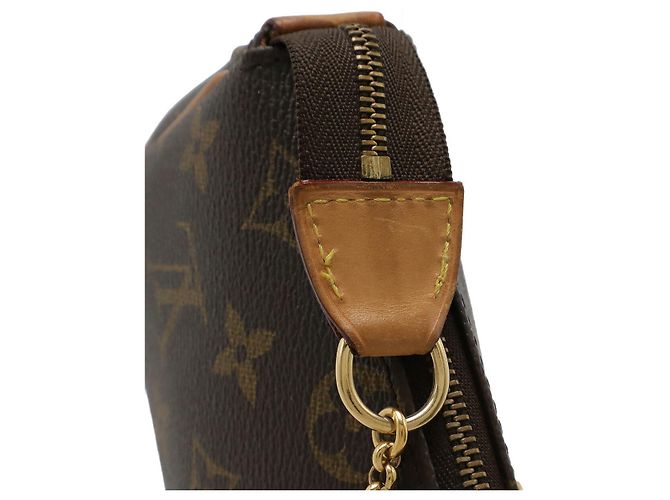 Pochette Eva Monogram Louis Vuitton Marrone - vista 6