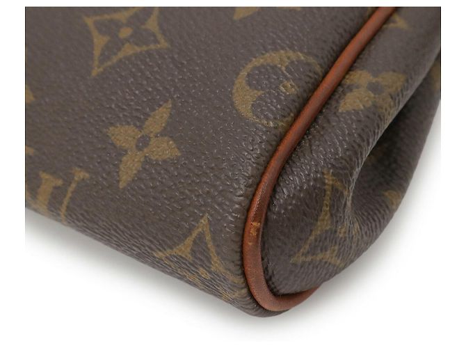 Borsa Clutch Eva Monogramma Louis Vuitton Marrone - vista 3