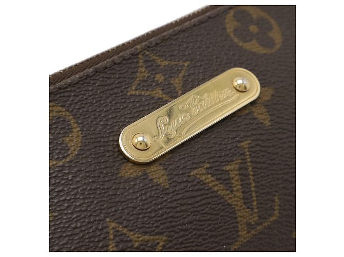Borsa Clutch Eva Monogramma Louis Vuitton Marrone - vista 4