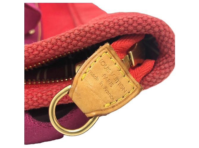 Louis Vuitton Antigua Cabas MM Tasche Rot - Ansicht 12