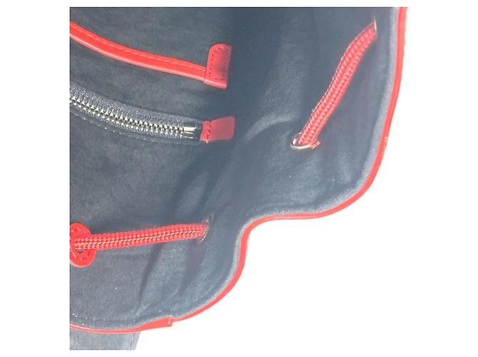 Louis Vuitton Epi Leather Christopher PM Backpack White Red - view 16