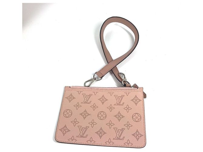 Borsa Girolata in Monogram Mahina di Louis Vuitton Rosa - vista 15