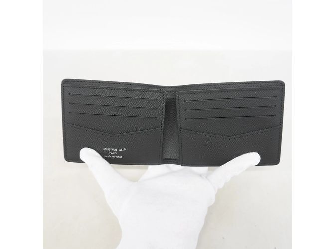 Portafoglio Slender Monogram Eclipse Reverse Louis Vuitton Nero - vista 3