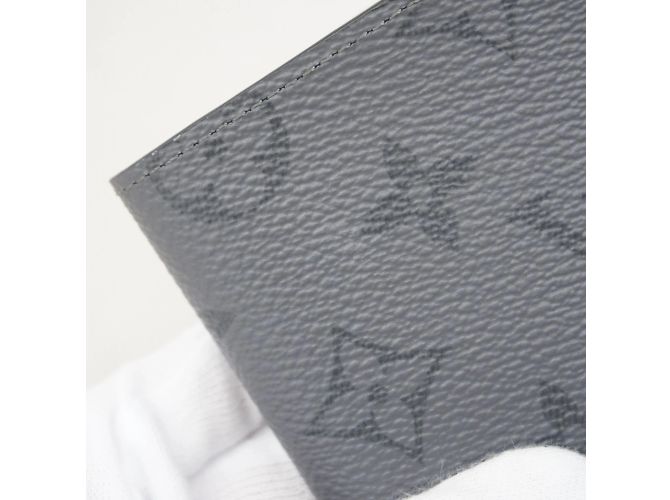 Portafoglio Slender Monogram Eclipse Reverse Louis Vuitton Nero - vista 6