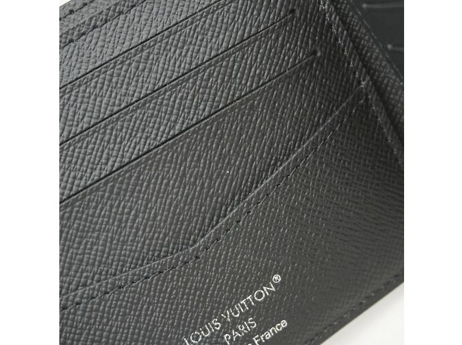 Portafoglio Slender Monogram Eclipse Reverse Louis Vuitton Nero - vista 8