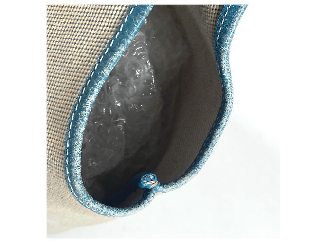 Hermès Jardinier PM Schultertasche Blau - Ansicht 10