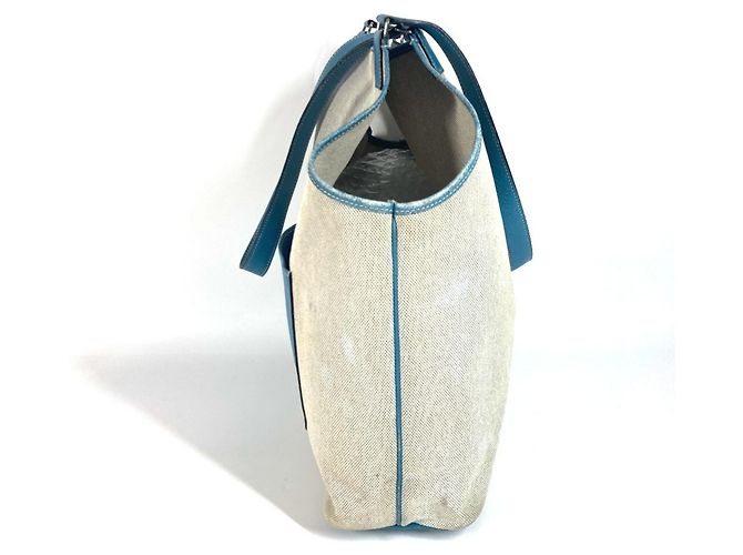 Hermès Jardinier PM Schultertasche Blau - Ansicht 4