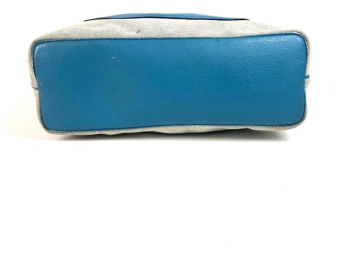 Hermès Jardinier PM Schultertasche Blau - Ansicht 5
