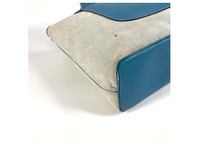 Hermès Jardinier PM Schultertasche Blau - Ansicht 7