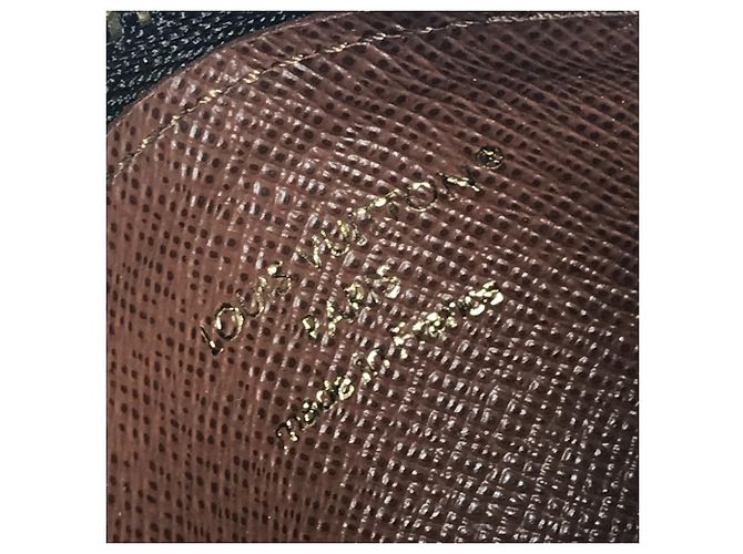 Visitenkartenetui Monogram Louis Vuitton Braun - Ansicht 9