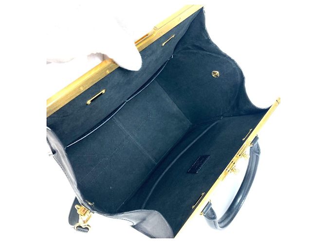 Borsa Speedy Doctor 25 Louis Vuitton M53041 Nero - vista 10