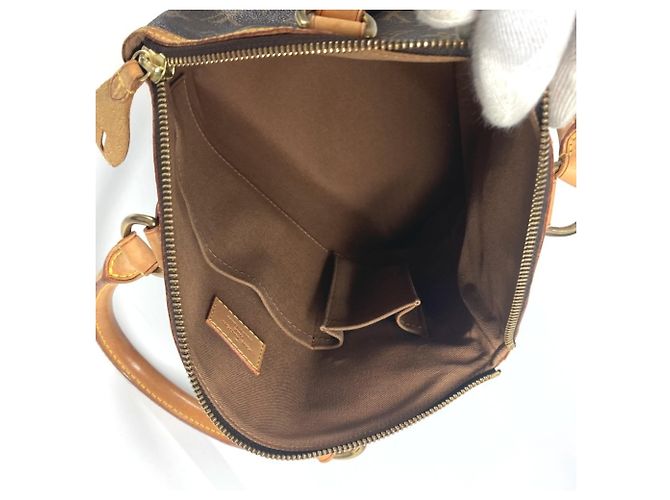 Louis Vuitton Monogram Lockit Handtasche Braun - Ansicht 11