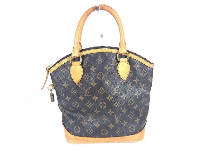 Louis Vuitton Monogram Lockit Handtasche Braun - Ansicht 2
