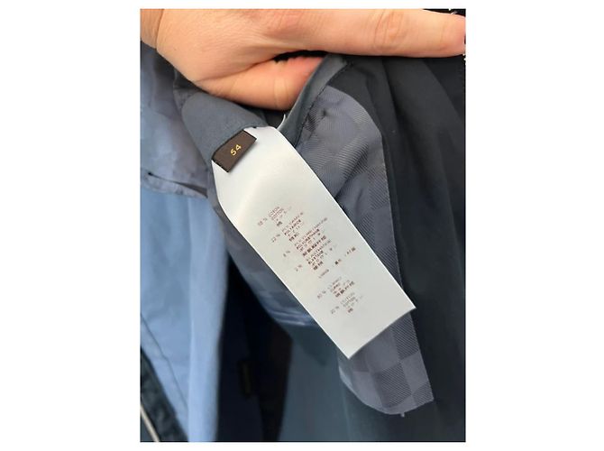 Giacca a vento Louis Vuitton Nera in Tela Nero - vista 10