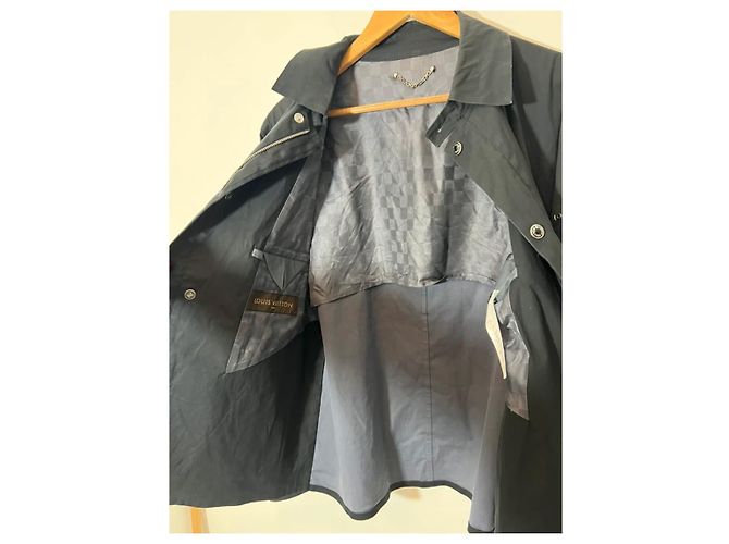 Giacca a vento Louis Vuitton Nera in Tela Nero - vista 12