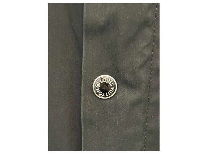 Giacca a vento Louis Vuitton Nera in Tela Nero - vista 6