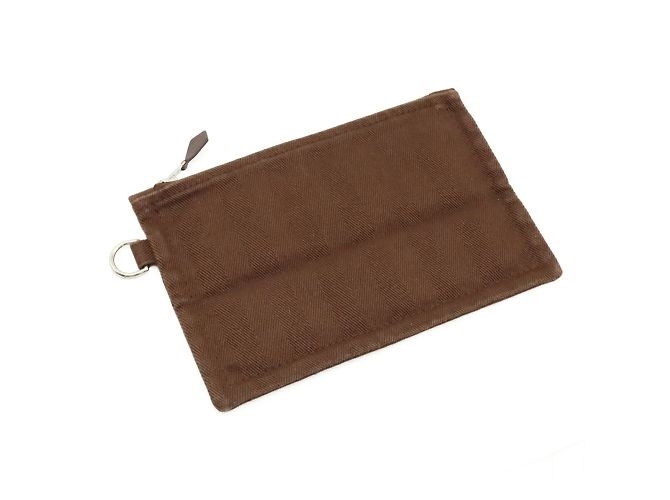 Hermès Valparaiso PM Handtasche Braun - Ansicht 10