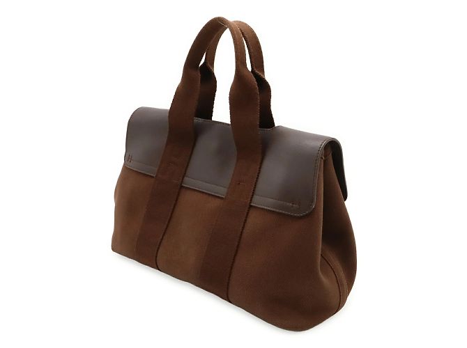 Hermès Valparaiso PM Handtasche Braun - Ansicht 3