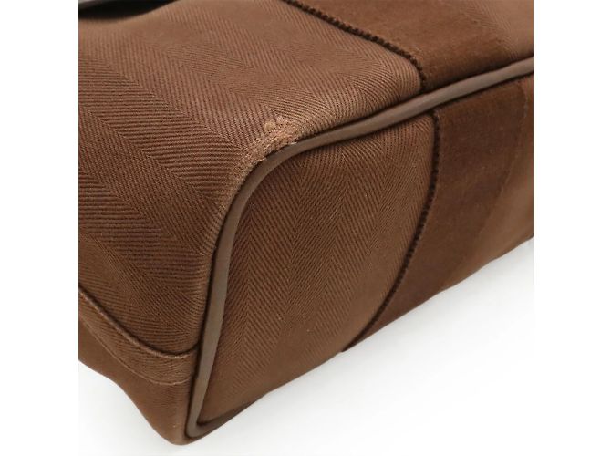 Hermès Valparaiso PM Handtasche Braun - Ansicht 4