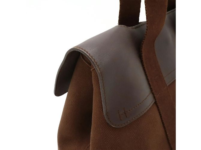 Hermès Valparaiso PM Handtasche Braun - Ansicht 6