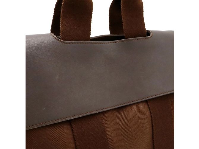 Hermès Valparaiso PM Handtasche Braun - Ansicht 7