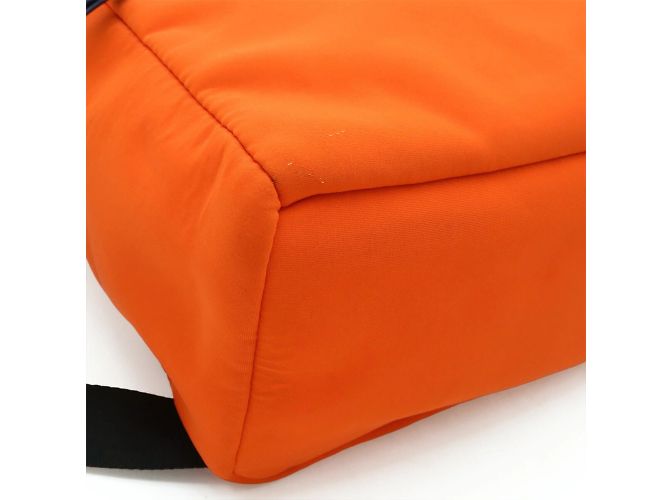 Mochila Fendi Fresh Pineapple Preto Laranja - vista 4