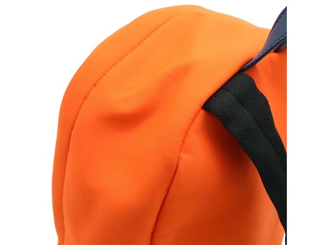 Mochila Fendi Fresh Pineapple Preto Laranja - vista 6