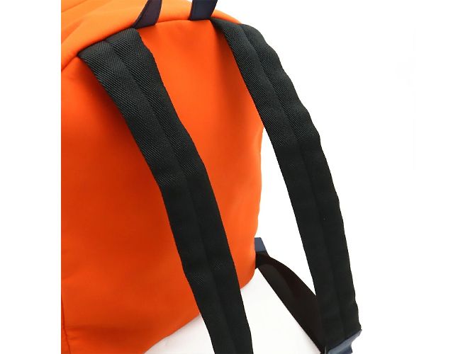 Mochila Fendi Fresh Pineapple Preto Laranja - vista 7