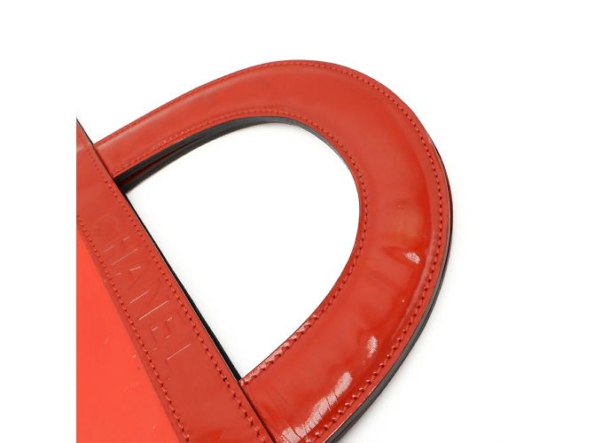 Borsa Tote Mademoiselle Coco Chanel Nero Argento Bianco Rosso - vista 6