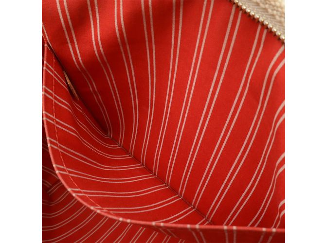 Louis Vuitton Antigua Cabas MM Tasche Rot Beige - Ansicht 10