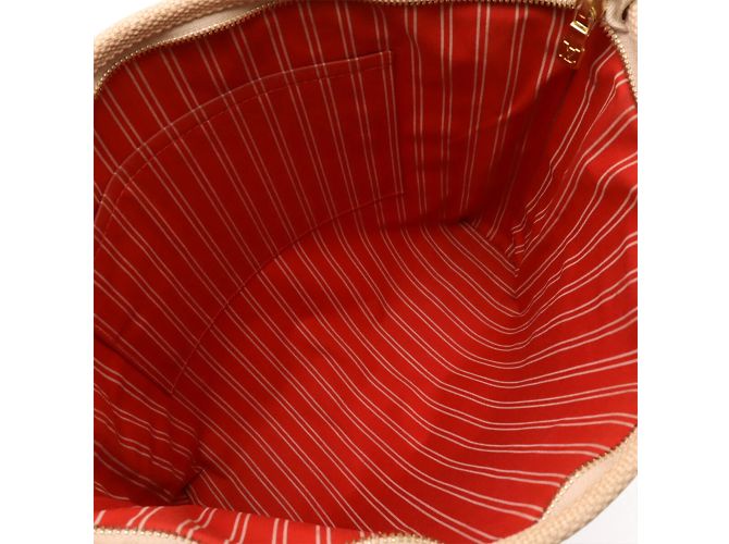 Louis Vuitton Antigua Cabas MM Tasche Rot Beige - Ansicht 8
