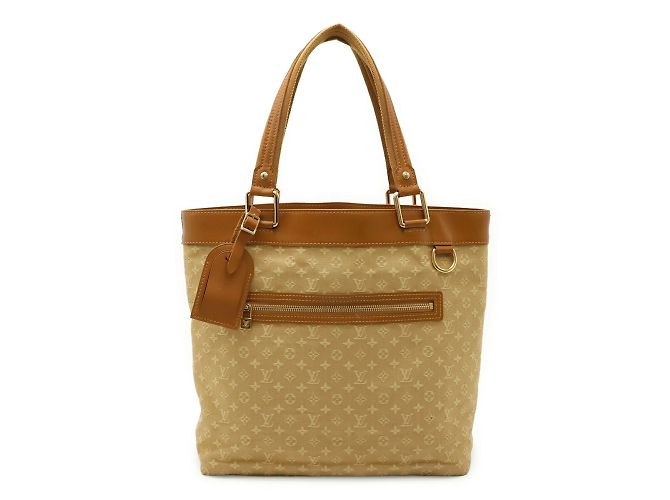 Borsa Tote Mini Lucille GM Monogramma Louis Vuitton Beige - vista 2