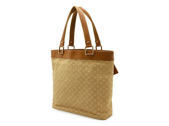 Borsa Tote Mini Lucille GM Monogramma Louis Vuitton Beige - vista 3