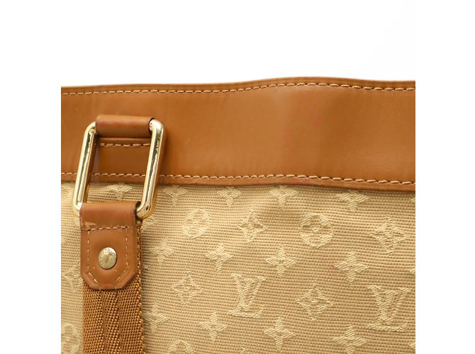 Borsa Tote Mini Lucille GM Monogramma Louis Vuitton Beige - vista 6