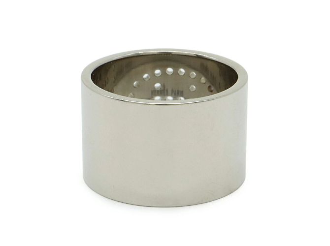 Ring Hermès Anello per sciarpa forato Hermes Evelyn H Argento - vista 4