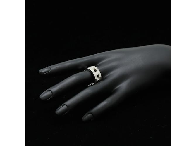 Ring Bague Turbo Hermès Argenté - vue 7