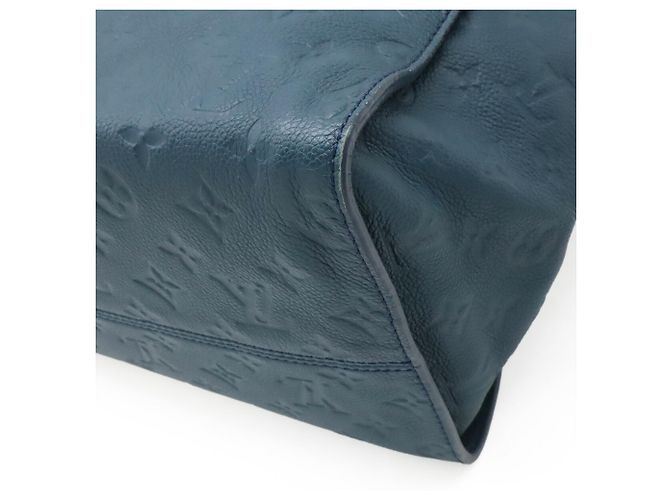Borsa Tote Louis Vuitton Monogram Empreinte Lumineuse PM Blu - vista 4