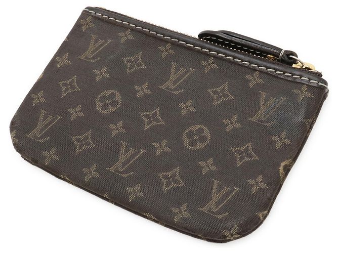 Münzgeldbörse Monogram Idylle Louis Vuitton Braun Anthrazitgrau - Ansicht 3