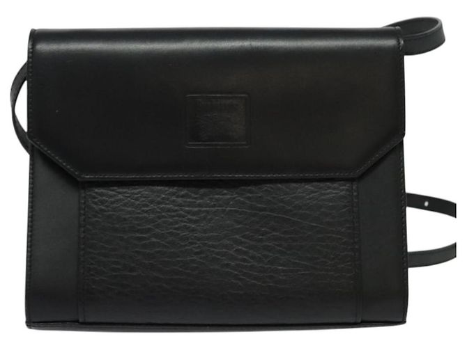 Autre Marque Borsa a Spalla Burberrys in Pelle Nera e Oro Auth bs27403 Nero D'oro - vista 13