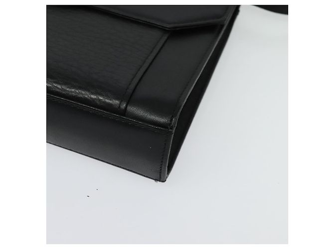 Autre Marque Borsa a Spalla Burberrys in Pelle Nera e Oro Auth bs27403 Nero D'oro - vista 14