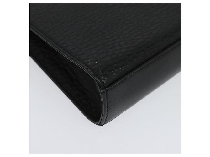 Autre Marque Borsa a Spalla Burberrys in Pelle Nera e Oro Auth bs27403 Nero D'oro - vista 15