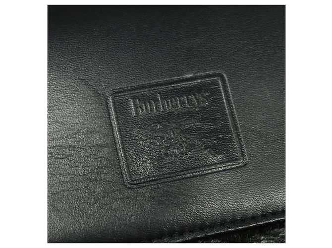 Autre Marque Borsa a Spalla Burberrys in Pelle Nera e Oro Auth bs27403 Nero D'oro - vista 17