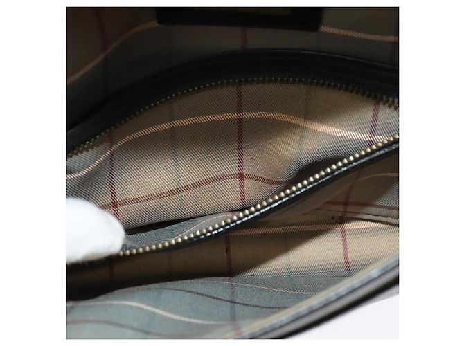 Autre Marque Borsa a Spalla Burberrys in Pelle Nera e Oro Auth bs27403 Nero D'oro - vista 20