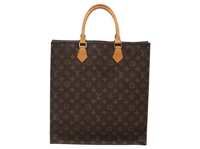 LOUIS VUITTON Borsa Sac Plat Monogram M51140 LV Auth 132837 Monogramma - vista 13
