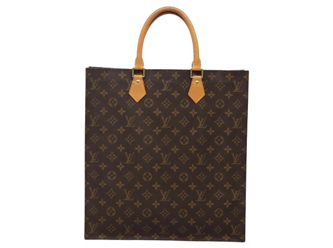 LOUIS VUITTON Borsa Sac Plat Monogram M51140 LV Auth 132837 Monogramma - vista 2