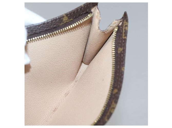 Bucket LOUIS VUITTON Monogramma Secchiello GM Pochette Accessorio LV Auth 132473 - vista 11