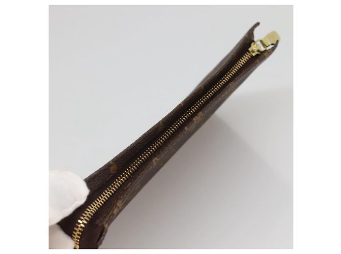 Bucket LOUIS VUITTON Monogramma Secchiello GM Pochette Accessorio LV Auth 132473 - vista 5