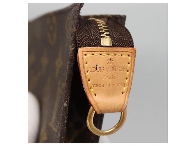 Bucket LOUIS VUITTON Monogramma Secchiello GM Pochette Accessorio LV Auth 132473 - vista 8