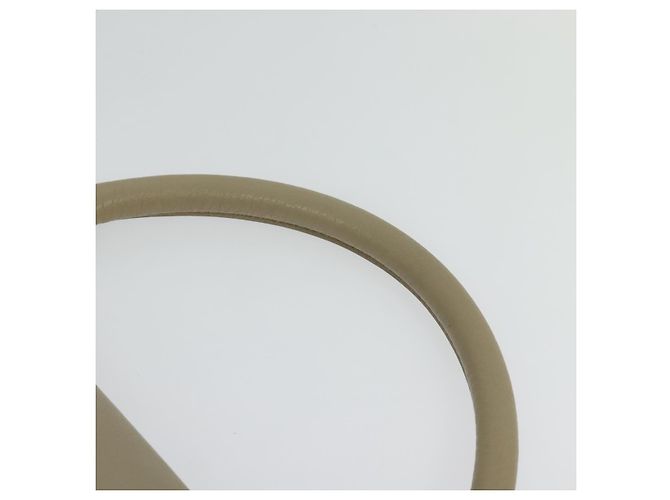 Céline Borsa Trapeze in pelle 2 in 1 beige oro Auth BA4167 D'oro - vista 14