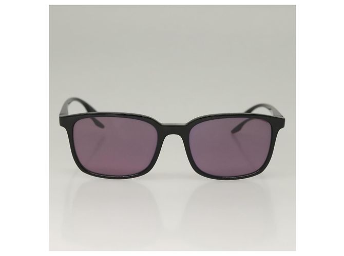 Gafas de sol PRADA de plástico negro Auth bs28173 - vista 2